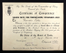 Thomas Potts (1900) Second Mate Cert 1919